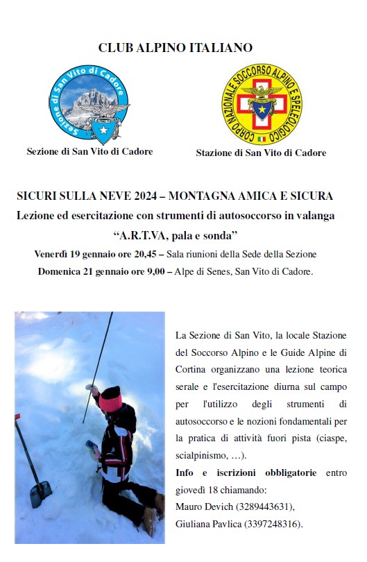 Montagna amica - Sicuri sulla Neve 